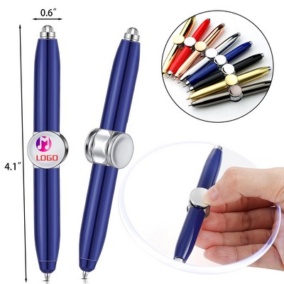 LED Fidget Spinning Stylus Pen