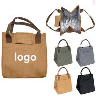 Insulated Dupont Paper Tyvek Leakproof Lunch Bag