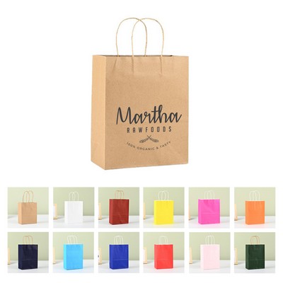 Kraft Paper Shopping Tote Bag