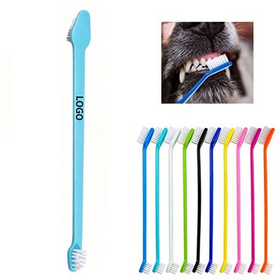Soft Clean Pet Teeth Dual Headed Dog Tooth Brushes