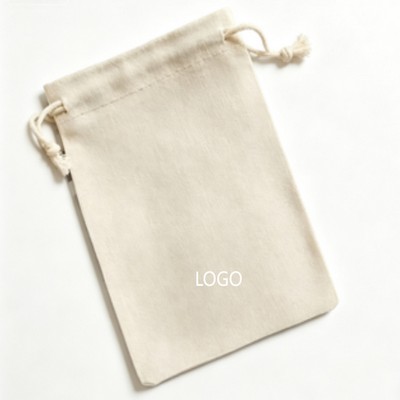 Cotton Drawstring Bag