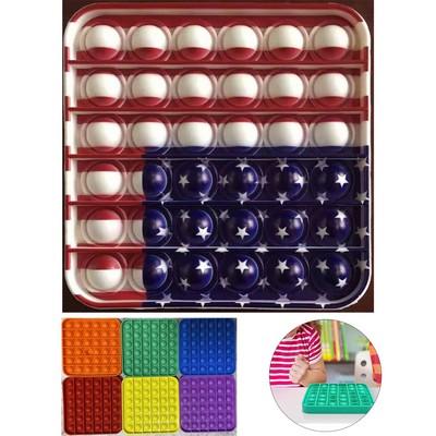 Multicolor Geometric Stress Relief Sensory Toy
