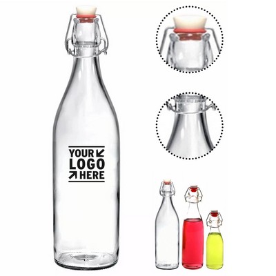 Eco-Friendly Swing Top Glass Container
