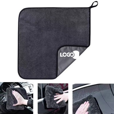 Custom Logo Microfiber Car Cleaning Towel