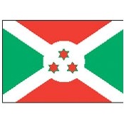 2'x3' Burundi U.N. Nylon Outdoor Flag - Style B