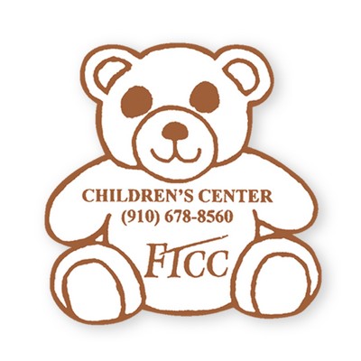 Teddy Bear Shape Vinyl Magnet - 20mil