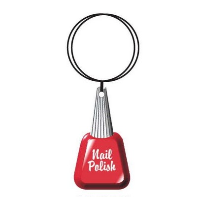 Nail Polish Keychain w/Mirror Back (8 Square Inch)