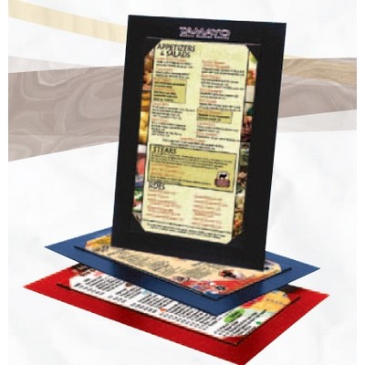 Taylor Menu Board w/ Picture Corners & 1 1/2" Border (4 1/4"x14" Insert)