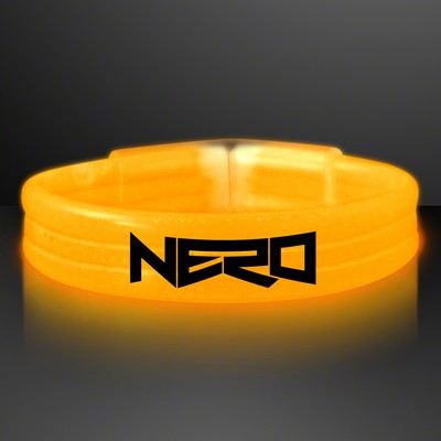 Thick Orange Glow Bracelet - PRINTED