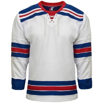 New York Pro Series Goalie Cut Premium Home Jersey