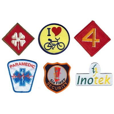 5" 50% Embroidered Patch