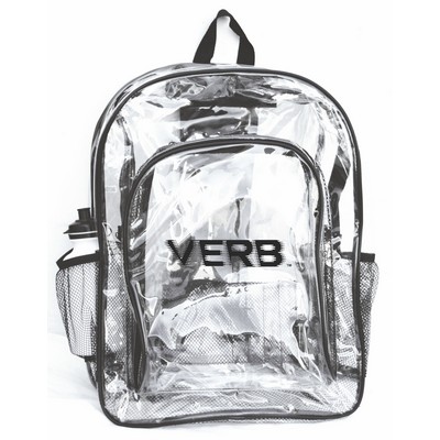 Mannitok Large Clear See-Through Backpack