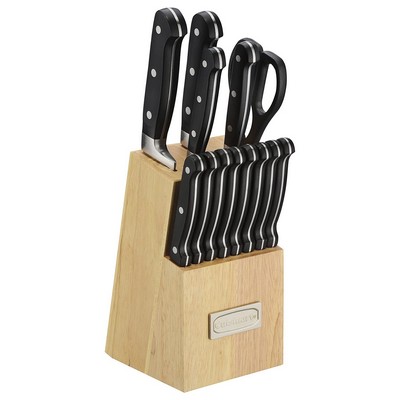 Cuisinart® Triple Rivet 14-Piece Cutlery Block Set