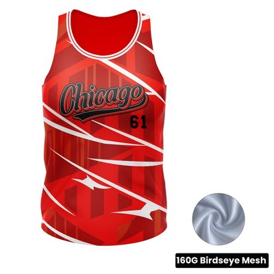 Women's Sublimation Basketball Jersey - Birdseye Mesh