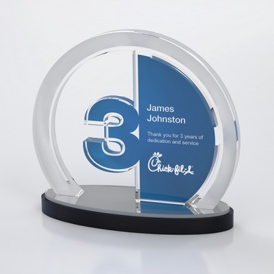 3 Year Anniversary Achievement Award