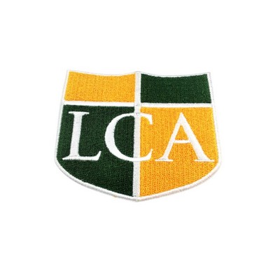 5" Custom 100% Embroidered Patches - Hoop-and-Loop Back