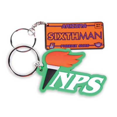 1" Keychain - 3D PVC