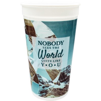 32 Oz Full Color Wrap Stadium Cups