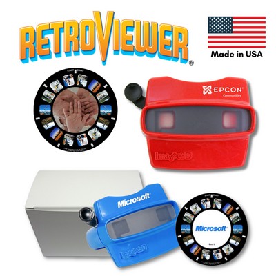RETROVIEWER® HANDOUT BOX SET with Custom Photo Reel and Viewer