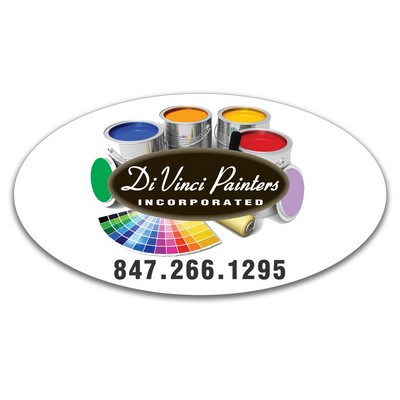 Magnet-2"X5" Custom Shape-15Mil-Indoor. Full Color
