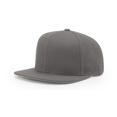 Richardson 510 Acrylic-Wool Blend Flatbill Snapback Hat with Patch of Choice
