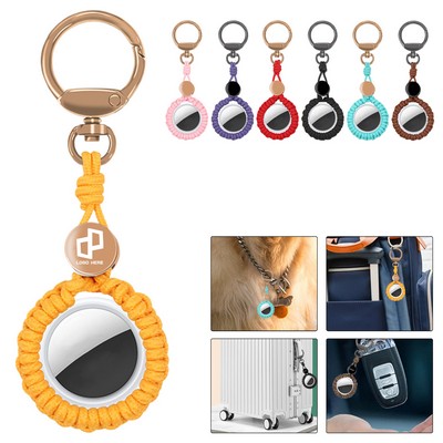 Airtag Holder Paracord Keychain