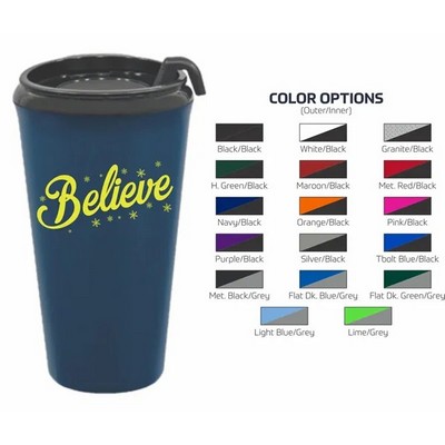 16 Oz. Infinity Double Wall Tumbler