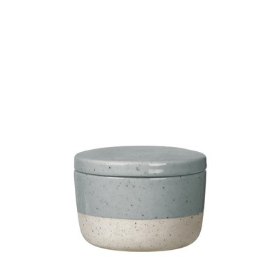 Blomus Sablo Stone Gray Ceramic Stoneware Sugar Bowl