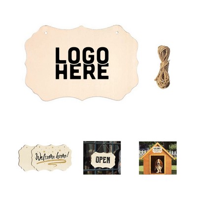 Wooden Wall Sign