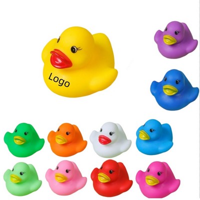 2'' Custom Squeaky Rubber Duck