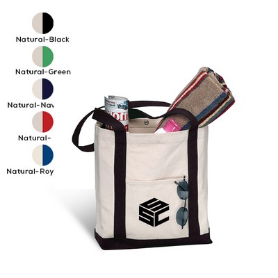 Two Tone Boat Bag