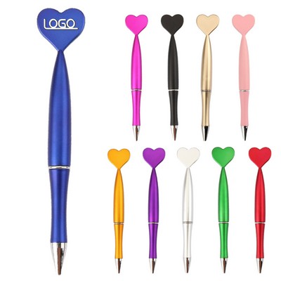 Love Heart Plastic Ballpoint Pen