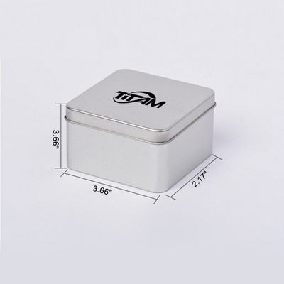 Square Tin Box