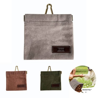 Outdoor Pet Feeding Belt Bag With Hook