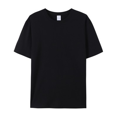 180GSM Pure Cotton Unisex Summer Short Sleeves
