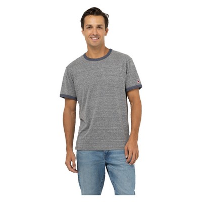 Unisex Men's VICTORY FALLS RINGER S/S TEE