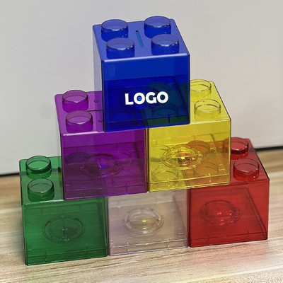 Acrylic Block Coin Bank