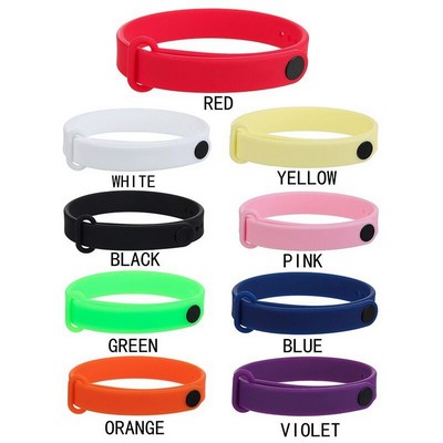 Adjustable Silicone Sport Bracelet