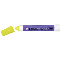 Yellow Solid Paint Windshield Marker