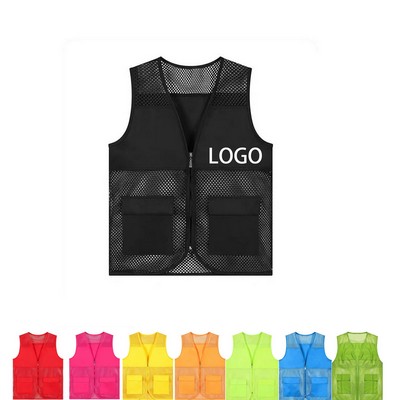 Fishnet Grid Volunteer Vest