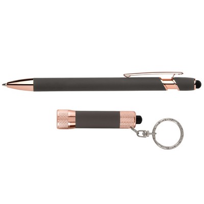 Ellipse & Chroma Rose Gold Snowflake Gift Set - Full-Color Inkjet