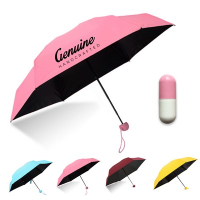 Travel Foldable Capsule Umbrella