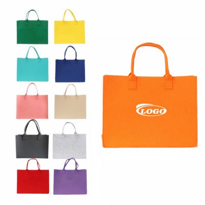 Custom Felt Tote Bag