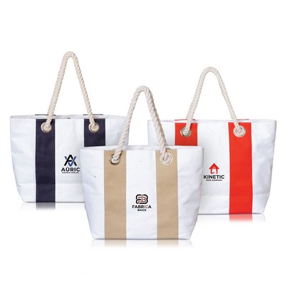 Beach Club Dobby Cotton Tote