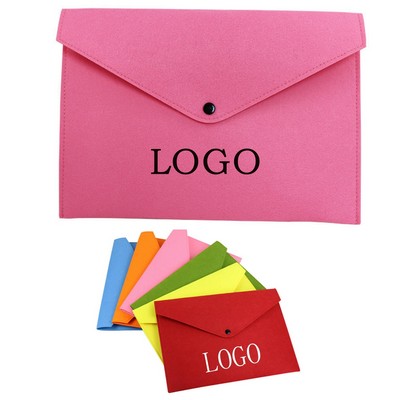 Custom A4 Felt Document Tote Bag