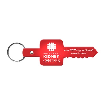 Flexible Key Shaped Key Tag