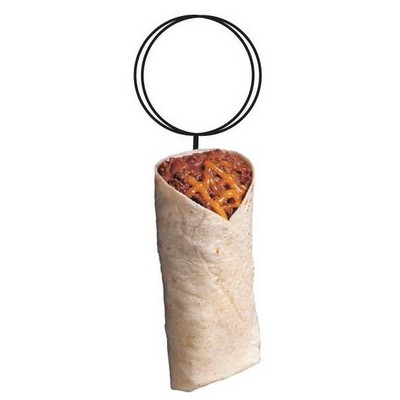 Burrito Executive Key Chain w/Mirrored Back (3 Square Inch)