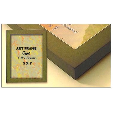 Green Square Corner Picture Frame (8"x10")