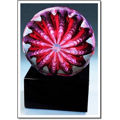 Monaco Sea Urchin Sculpture w/ Marble Base (4.25"x6")