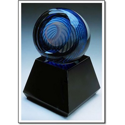 Vortex Sculpture w/ Marble Base